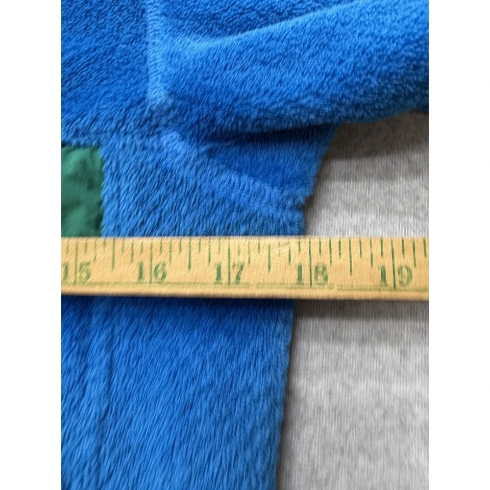 Patagonia Fleece Jacket Womens XS Blue Snap Pullover High Pile Thermal Pockets